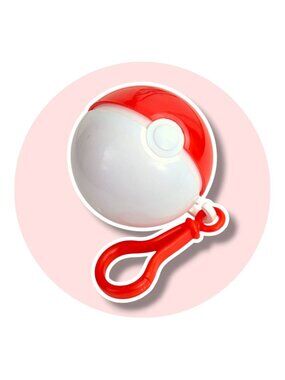 Pokemon Vintage 1999 Action Figure Toy: Poke Ball Bag Clip Keychain